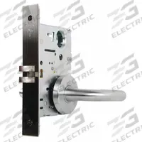 FALCON LOCK Door Lockset: Passage Lever Locksets, Chrome, ADA Compliant (MPN MA101 SG 626). Key specifications — Ligature Resistance: Not Ligature-Resistant; Brand: FALCON LOCK; Lockset Function ANSI Code: F01; Visual Indicator Message: No Message; Lockset Style: Sutro Gala; ADA Compliant: Yes; Finish: Satin Chromium-Plated.