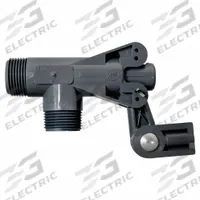 KERICK Float Valve Assembly: For Water Media, Angle Valve Body, Float Valve Body, Horizontal Piping (MPN PS125SS). Key specifications — Mounting: Horizontal Piping; Standards: Standard 169; Arm Adjustability: Adjustable; Connection Gender - Side 1: Male; Connection Gender - Side 2: Male; Brand: KERICK; Connection Type - Side 1: NPT; Connection Type - Side 2: NPT.