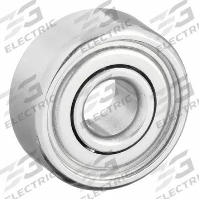 EZO Miniature Ball Bearing: R2, Dbl Shield, 1/8 in Bore, 3/8 in OD, 0.156 in Wd - High-Precision Radial Ball Bearings