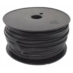 APPROVED VENDOR Lamp Cord: SPT-2, 16 AWG Conductor Size, 2 Conductors, Black, 250 ft Lg, 300 V (MPN E3683). Key specifications — Brand: APPROVED VENDOR.