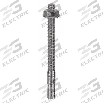 RED HEAD Wedge Anchor: 3 1/4 in Overall Lg, 1/4 in Dia, 1/4"-20 Thread Size, Stainless Steel - 316 Stainless Steel Wedge Anchors