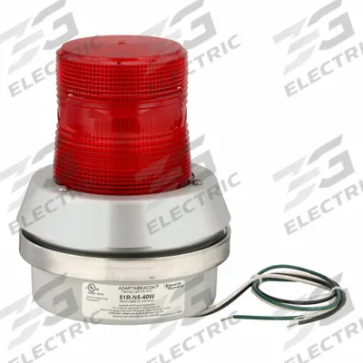 EDWARDS SIGNALING Flashing Light with Horn: 120V AC, 7 3/8 in Overall Ht - Horn Alarms with Flashing Light