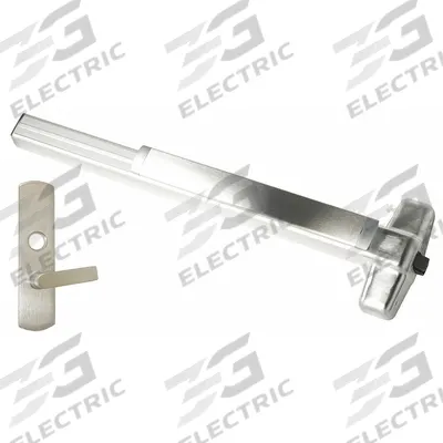 VON DUPRIN Exit Device: 4 ft Max Door Wd - Rim Push Bars