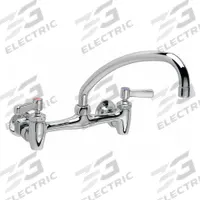 ZURN Low Arc Kitchen Faucet: AquaSpec®, Brass, Widespread, Wall, 2 Mounting Holes, 2.2 gpm Flow Rate (MPN Z843J1-XL). Key specifications — Series: AquaSpec®; Brand: ZURN.