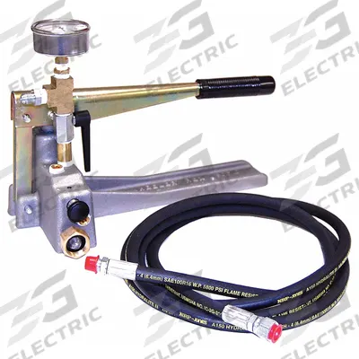 WHEELER-REX Hydrostatic Test Pump: 300 psi Max. Discharge Pressure, 1/4 in MNPT, 3/4 in GHT - Portable Hand-Operated Hydrostatic Test Pumps