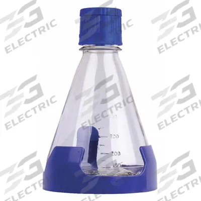 APPROVED VENDOR Shaker Flask: Shaker, Polycarbonate, 500 mL, 16.91 fl oz, Sterile - Plastic Shaker Flasks