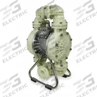 DAYTON Double Diaphragm Pump: Polypropylene Body, 2 in, Flange Connection, 120 gpm, 231 ft Max. Head (MPN 3HJW4). Key specifications — Brand: DAYTON; Seat Material: PP; Check Valve Material: PTFE.