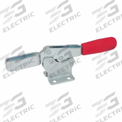 JW WINCO Horizontal Acting Toggle Clamp: Horizontal Handle, Flange Base Mounting - Standard Toggle Clamps