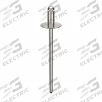 Blind Rivet,1.54 in L,0.122 in dia,PK500: Inch, 1 35/64 in Overall Lg, 1/4 in Body Lg, Plain, 500 PK (MPN AD42BSLF201). Key specifications — Brand: POP AVDEL.