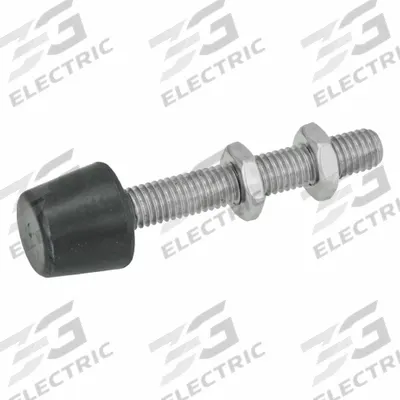 JW WINCO Toggle Clamp Spindle Assembly: Neoprene Tip / Stainless Steel Screw, M6 - Neoprene Spindle Assemblies