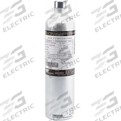 HONEYWELL Calibration Gas: Nitrogen, +/-5% Accuracy, CH4/CO/H2S/O2, Calibration Gas - Calibration Gases for Portable Gas Detectors