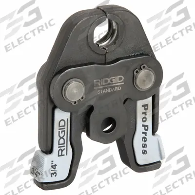 RIDGID Press Tool Jaw: 3/4 in Pipe, Copper, For Viega ProPress - Jaws & Rings for Standard & Extended Press Tools