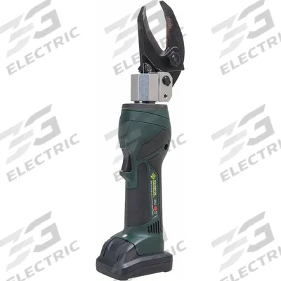 GREENLEE Cordless Cable Cutter: 10.8V, 1 1/4 in Fine Stranded Copper Cable, Inline - Greenlee Cable Cutters