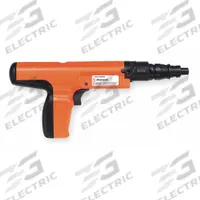 RAMSET Powder Actuated Gun: For 3 in Max. Pin Lg - with Washer, For 313/1000 in Pin Dia. (MPN COBRA). Key specifications — attr312449: Automatic Piston Return; attr312446: Yellow; attr325052: RAMSET.