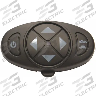 GOLIGHT Vehicle Light Remote: Remote, Black, Plastic/Rubber, 4 1/2 in Lg, 3/4 in Ht - Vehicle Light Remotes & Controllers