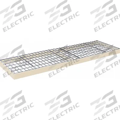 HALLOWELL Boltless Shelf: 72 in x 36 in, 910 lb Load Capacity, Steel, 4 ga Decking - Wire Decking Shelf Kits for Boltless Shelving