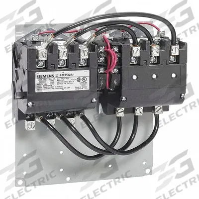 Siemens Magnetic Contactor: Reversing, 3 Poles, NEMA Size 2-1/2, 60 A - Reversing NEMA Contactors