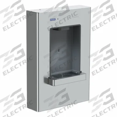 SLOAN Bottle Filling Station: On-Wall, Non-Refrigerated, 304 Stainless Steel - On-Wall Bottle Fillers