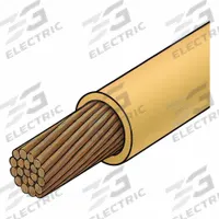 Building Wire: Copper, 12 AWG, 1 Conductors, Stranded, Tan, 1,000 ft Lg, THHN/THWN (MPN WXP-6G-1201-11-1000). Key specifications — Voltage: 600 V; Brand: APPROVED VENDOR.
