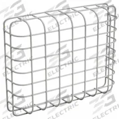 Wire Guard: Wire Guard, 10 1/2 in Overall Ht, 13 3/4 in Overall Wd, 2 3/4 in Overall Dp, Exit Signs (MPN STI 9640). Key specifications — Brand: SAFETY TECHNOLOGY INTERNATIONAL; Item - MERCH: Wire Guard; Compatible Grainger Part Number: 16D858; 8C245; Compatible Mfr. Model Number: STI-9740; STI-9741.