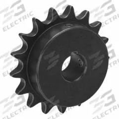 TSUBAKI Single Strand Sprocket: 50, For 5/8 in Chain Pitch, 7/8 in Bore Dia, 17 Teeth, Steel (MPN 50B17FP). Key specifications — Brand: TSUBAKI.