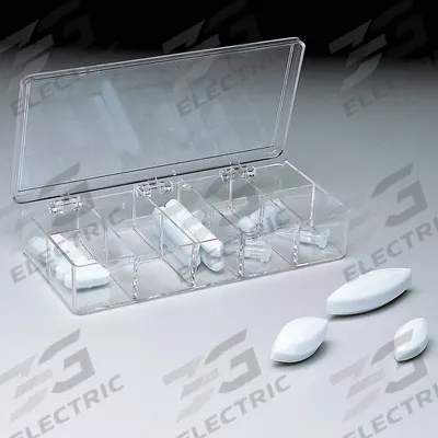 DYNALON Stirring Bar: Egg, Alnico, 64 mm Overall Lg, 20 mm Dia, Autoclavable - Egg Shaped Stir Bars