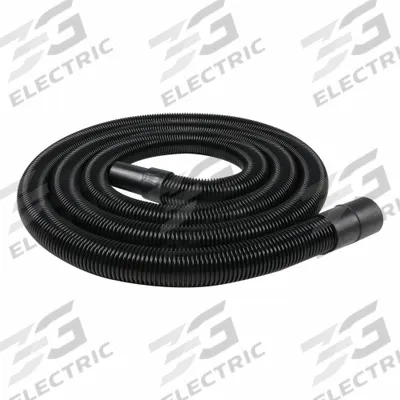 DAYTON Vacuum Hose: 1 7/8 in Hose Dia, 12 ft Hose Lg, Plastic - Crush-Resistant Vacuum Hoses
