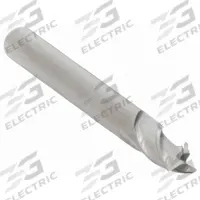 WIDIA HANITA Square End Mill: Carbide, 3 Flute, 5/32" Mill Dia, 9/16" LOC, 2" OAL (MPN I3S0156T056R)