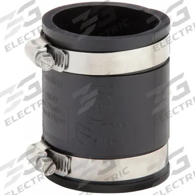 APPROVED VENDOR Flexible Pipe Straight: Rubber, For 1 1/2 in Pipe - Flexible Transition Pipe Fittings