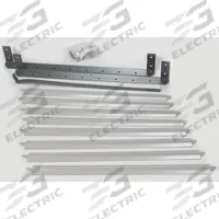 DAYTON Hydronic Unit Heater Louver: Vertical Louver Kits, 5PV20/5YH19, Steel, Gray (MPN 5ZKC9). Key specifications — Brand: DAYTON; Material: Steel; Color: Gray; Overall Dimensions - H x W x D: 19-3/16 in x 20-3/4 in x 3-5/8 in; Compatible Grainger Part Number: 5YH19.