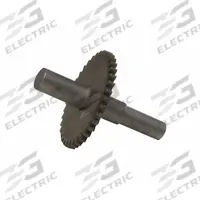 STENNER Motor Shaft with Gear: Mfr Part # MP6Q00D, Stainless Steel, Motor Shaft/Gear. Key specifications — Includes: Motor Shaft/Gear; Material: Stainless Steel; Manufacturer Part Number: MP6Q00D; Product Type: Motor Shaft with Gear.