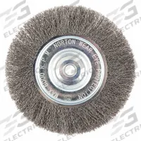 APPROVED VENDOR Wire Wheel Brush: Crimped Steel, 8 in Dia x 3/4 in Wd, 5/8 in Arbor, 0.014 in Fill (MPN 66252839089). Key specifications — Brand: APPROVED VENDOR.