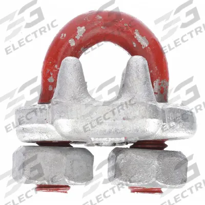 CROSBY Wire Rope U-Bolt Clip: 5/16 in Compatible Rope Dia, 5 1/4 in Rope Turnback Lg - U-Bolt Clips