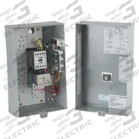 EATON IEC Magnetic Motor Starter: Non-Reversing, 3 Poles, Electronic Protection, 9 A, 480V AC (MPN ECX09C1CAA-R63/C). Key specifications — Brand: EATON; Pilot Lights Included: None; Auxiliary Contacts Included: 1NO/1NC.