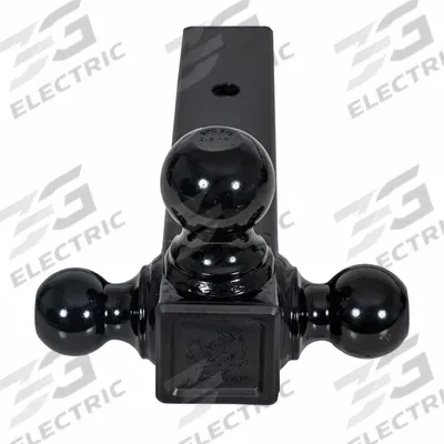 BUYERS PRODUCTS Tri Ball Hitch: Class 4, 2 1/2 in Compatible Ball Shank Dia - Ball Mounts with Hitch Ball