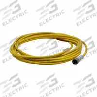Cordset: 4 pin M12, PVC, 16 3/8 ft Cable Lg (MPN CSAS4F4CY2205). Key specifications — Brand: EATON; Cable Jacket Material: PVC; End 1 Connection Type: 4 pin M12.