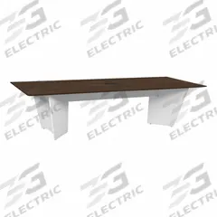REGENCY Conference Table: Rectangle, Laminate/Melamine, Neo Walnut, 120 in Overall Lg, PVC, 10 Seats (MPN ACT12048NWWH). Key specifications — attr987891: Traditional Leg; attr987894: Melamine; attr987867: PVC; attr987857: REGENCY; attr987872: Melamine.