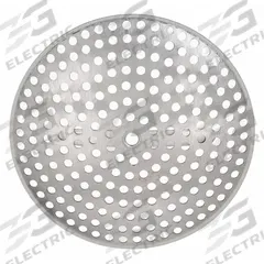 APPROVED VENDOR Strainer: 3 1/8 in Overall Dia, 1/8 in Overall Ht, Aluminum, Unfinished, Silver (MPN 1PPG6). Key specifications — Material: Aluminum; Color: Silver; Connection Type: Drop-In; Brand: APPROVED VENDOR; Application: Sink Drain.