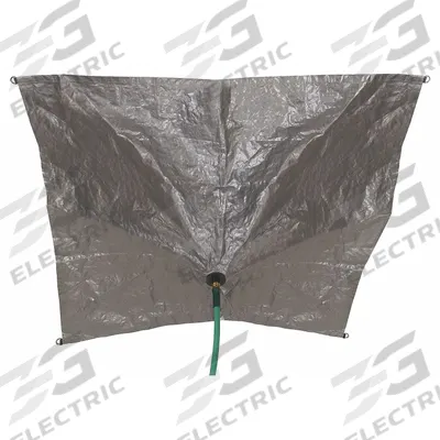APPROVED VENDOR Leak Diverter Tarp: 10 ft Lg, 10 ft Wd, Polyethylene - Under the Ceiling Leak Diverters