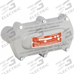 Pulling Elbow: Aluminum, Electroplated/Powder Coated, 1 in Trade Size, Female to Female, NPT (MPN ELBD-100A). Key specifications — Ends - Hazardous Fittings: 1 in FNPT x 1 in FNPT; Material: Aluminum; Finish: Powder Coated; Brand: APPLETON ELECTRIC.