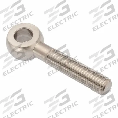 AMPG Fixed Rod End: Stainless Steel, Plain, 70 mm Hole Center-to-End Lg, Right Hand - Stainless Steel Male Threaded Fixed Rod Ends