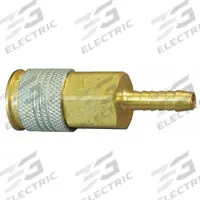 HANSEN Quick Connect Hose Coupling: 1/4 in Body Size, 1/4 in Hose Fitting Size, Push-to-Connect (MPN B23AS25H). Key specifications — Thread Size: 1/4" -18; Coupling Locking Type: Push-to-Connect; Brand: HANSEN.