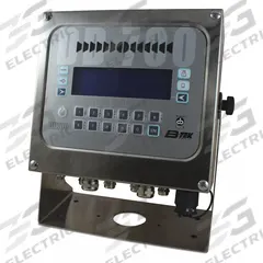 B-TEK Scale Indicator: 12 in Overall Ht, 12 in Overall Lg, 12 in Overall Wd, g/kg/lb/oz, NTEP (MPN DD700i). Key specifications — attr1360126: B-TEK; attr1360104: lb; attr1360123: No; attr1360105: NTEP.
