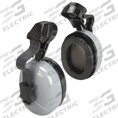 MSA Earmuffs: Hard Hat-Mounted Earmuff, Passive, 25 dB NRR, Dielectric, Foam - Hard Hat-Mounted Earmuffs