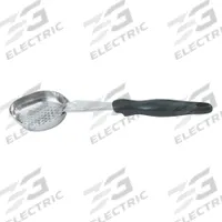 VOLLRATH Heavy-Duty Spoodle® Utensil: 12 1/2 in Overall Lg, 1 oz Capacity, Black, NSF Certified (MPN 6422120). Key specifications — Material: Stainless Steel; Brand: VOLLRATH; NSF Certified: Yes.