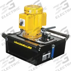 ENERPAC Hydraulic Pump: 10,000 psi Max. Op Pressure, 40 cu in/min Displacement @ 10,000 psi, 115V AC (MPN ZE3220MB). Key specifications — attr941810: ZE3220MB; attr941817: 2-Position.