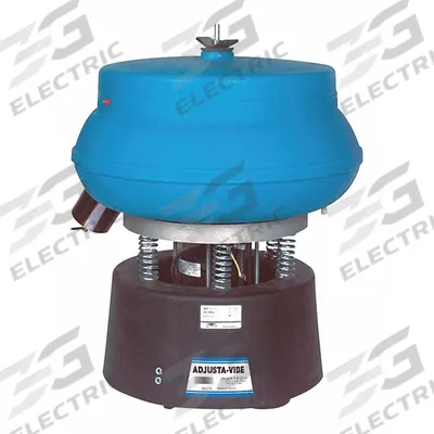 RAYTECH Vibratory Tumbler: 0.75 cu ft Capacity - Adjustable-Amplitude Vibratory Tumbler Finishing Systems