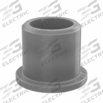 BUNTING BEARINGS Sleeve Bearing: MDS-Filled Nylon, 3/8 in Bore, 1/2 in OD - Wear-Resistant Plastic Flanged Sleeve Bearings