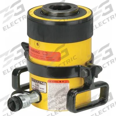 ENERPAC General Purpose Hydraulic Ram: 60 ton Nominal Capacity, 6 in Nominal Stroke Lg - General Purpose Hollow Rams