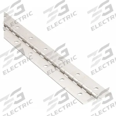 APPROVED VENDOR Piano Hinge: Aluminum, 72 in Leaf Ht - Full Surface-Mount Piano Hinges